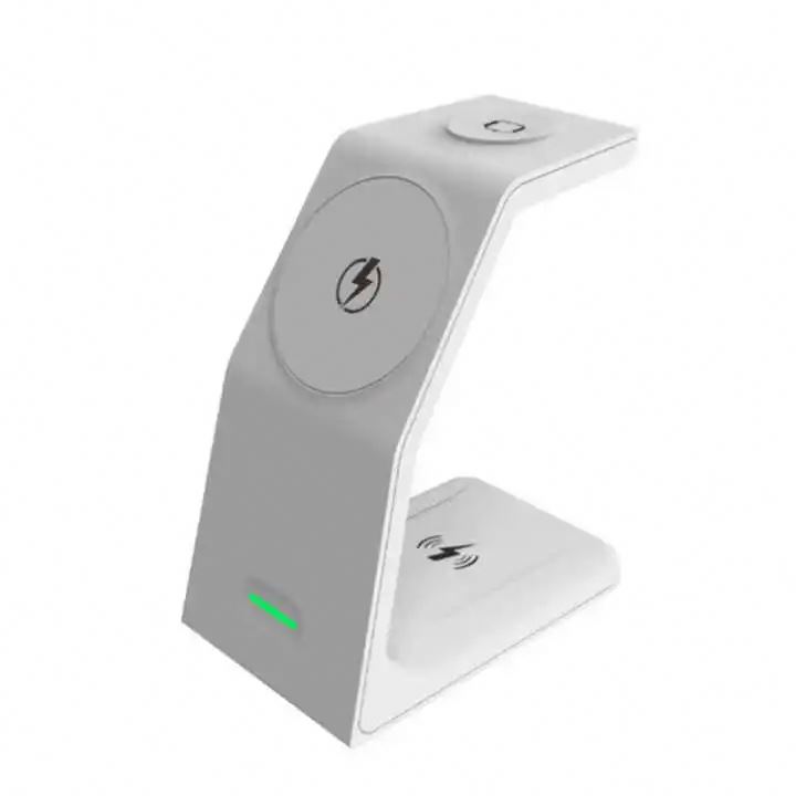 2024 multifunction Charging Dock Station Charger Stand For phoneWireless Charger 3 In 1 stand wireless charger