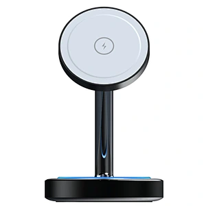 2024 NEW wireless charger For Phone Qi 15W Magnetic Dock Stand 3 In 1 Wireless Charger Station