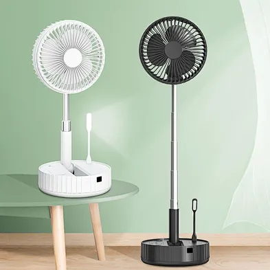 Wholesale Table Fan Air Cooler Fan Portable Rechargeable Fan Easy to Storage