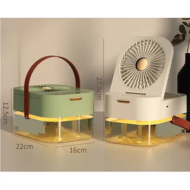 Air Spray Portable Remote Control Desktop Water Cooler Stand Conditioner Hot Rechargeable 2023 New Humidifier Selling Mini Fan