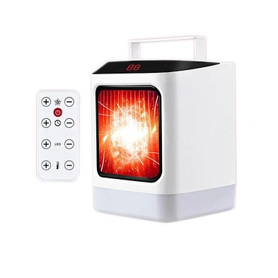 2021 New Good Quality Adjustable Temp Portable Smart phone Air Heater phone Room Heaters for Homes