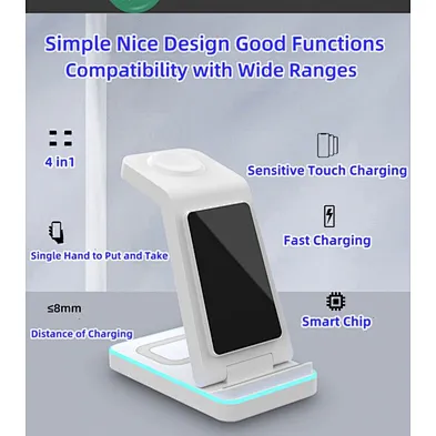 Factory Direct Sales Qi2 Multifunction Magnetic 35W Fast Charger Wireless Chargers 3 In 1 Charging Stand