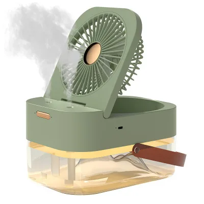 Air Spray Portable Remote Control Desktop Water Cooler Stand Conditioner Hot Rechargeable 2023 New Humidifier Selling Mini Fan