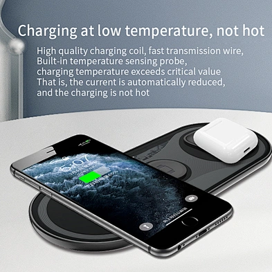 2024 new wireless charger Magic Qi 15W Charging Fast 3 In 1 Wireless Charger Pad Stand Magnetic portable wireless charger