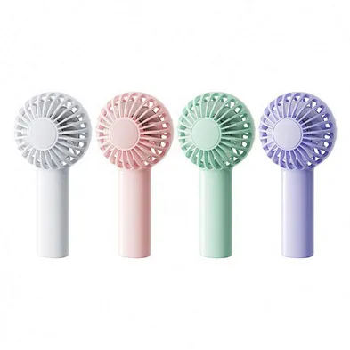 Customized Logo Small Size USB Cooling Fan Rechargeable Summer Battery Portable Air Cooling Usb Mini Fan