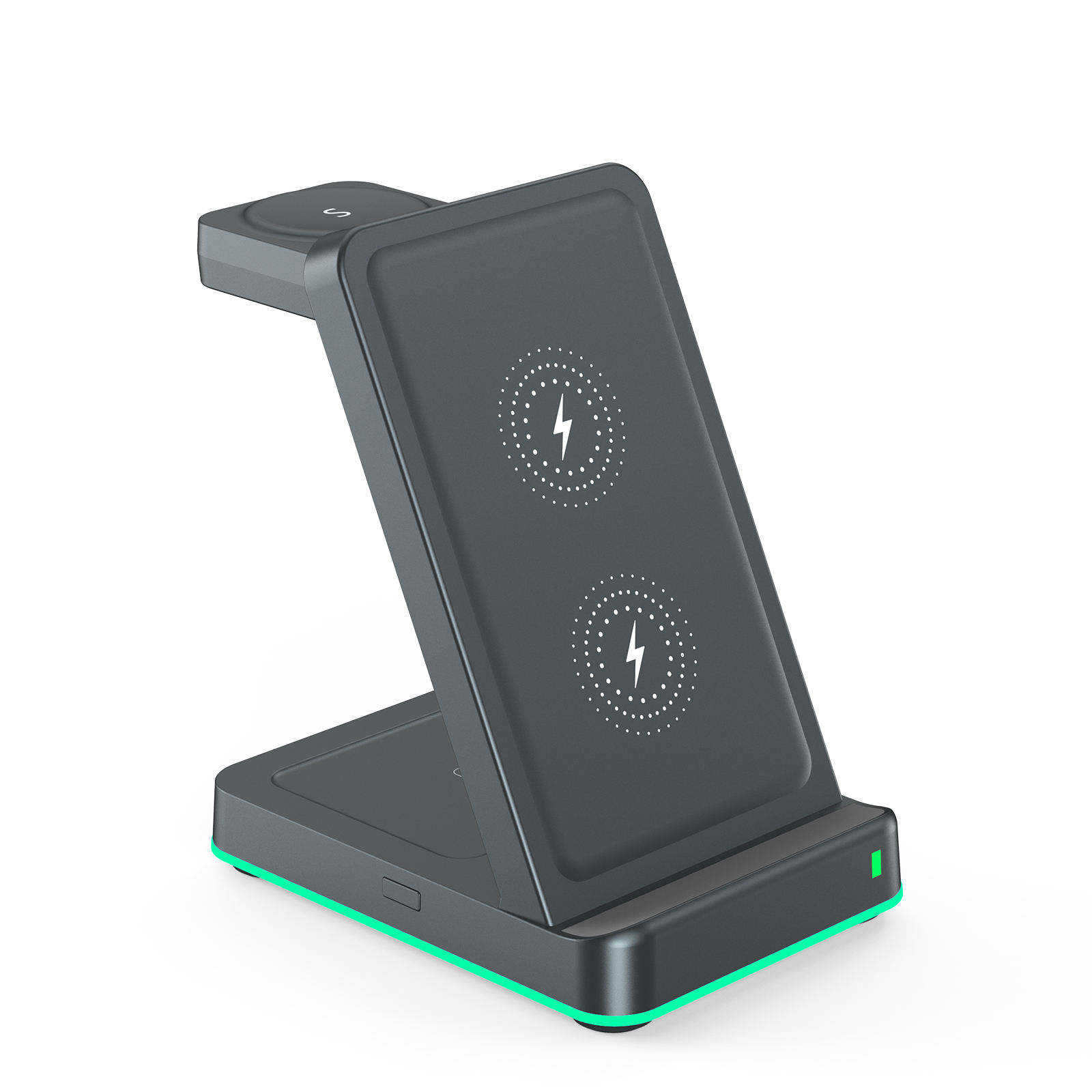 Phone Universal Qi Led Indicator Portable Light Fast Charging Wireless Charger For phone