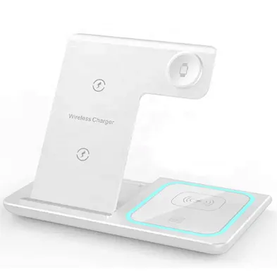 JEDI X455 wireless charger 3 in 1 wireless charging foldable qi fast 15w 3 in 1 wireless charger stand