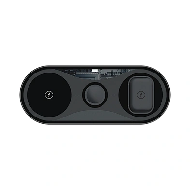 2024 new wireless charger Magic Qi 15W Charging Fast 3 In 1 Wireless Charger Pad Stand Magnetic portable wireless charger