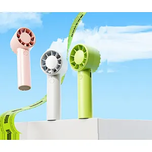 OEM customized 2024 new mini fans Small Size 3 Speeds Adjust Handheld Rechargeable 500mAh Portable USB fans