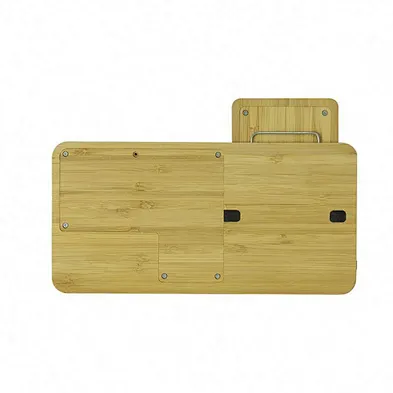 2024 Phone And Watch 3-In-1  Wireless Compatible Magnetic Wood Charger Stand