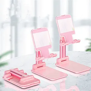 Popular Multi-function Mobile Phone Bracket Telescopic Folding Portable Tablet Cell Phone Holder Support Mobile Phone Stand 50g