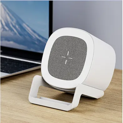 Hot Sale Led Table Light 15W Multifunction Wireless Charger Pad Stand With Speaker