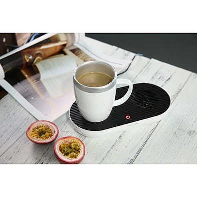 2024 highb quality Phone Charging Pad 2-In-1 Coffee Cup Warmer Wireless Charger