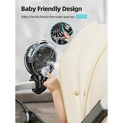 Wholesale Desktop Fan USB Rechargeable Battery Foldable Portable Telescopic Floor Fan