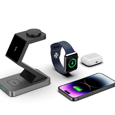 JEDI XH-X3 magnetic wireless charger 3 in 1 wireless charging stand for phone