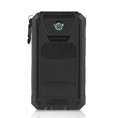 20000mah Waterproof Portable Charger Panels Banks Wireless 20000 Dual Solar Power Bank Powered 10000mah Energy Mini 100000 Mah
