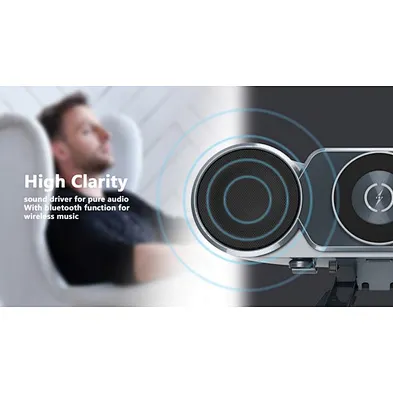 With Alarm Clock Speaker 3 In 1 Hot Selling Desktop Wireless Charger