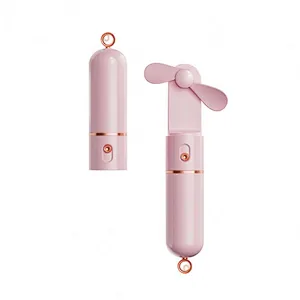 Fashionable Custom Mini Portable Folding Rechargeable Electric Usb Small Fan With Power Bank