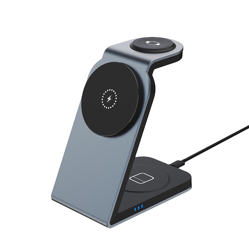 3 In 1 Hot Selling qi2 multifunction High Quality Charhger Fast Charging Desktop Powerful Magnetic Wireless Charger