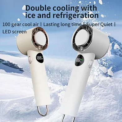 OEM 2024 new releases upgraded portable cooling cold compress rechargeable small fan popular gift handy mini usb fans