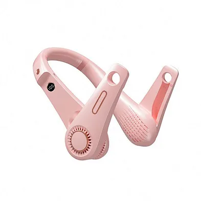 2024 new multifunction neck fan portable rechargeable hanging wearable f11 neck fan mini high quality fan