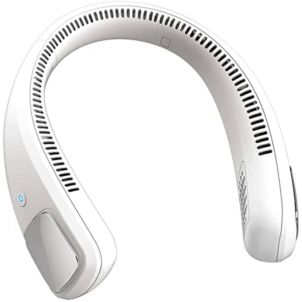 Personal Summer Portable Wearable Charging Design With Three Speed Neck Fan Air Cooler Hands-Free Wearable Design