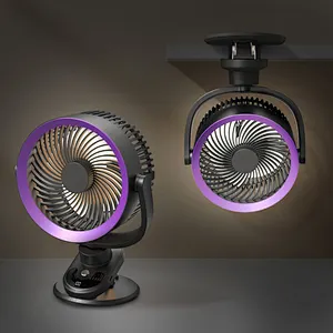 2024 new product Baby Table For Room Portable Stroller Fan, Mini On New Product 360 Degree Rotation Clip Fan Usb Recharge