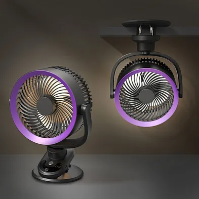 2024 new product Baby Table For Room Portable Stroller Fan, Mini On New Product 360 Degree Rotation Clip Fan Usb Recharge