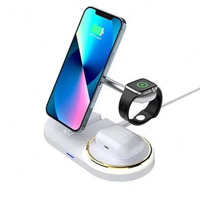 Newest 3 In 1 Foldable Magnetic Wireless Charger for Phone