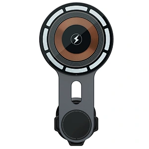 2024 new car wireless charger transparent 15W Magnetic Wireless Car Charger