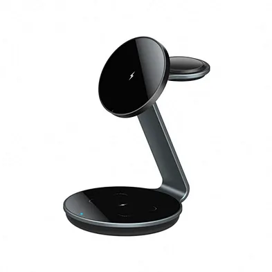 2024 Newest 3 in 1 wireless charger fast charging stand for iphone 3 in 1 station with OEM