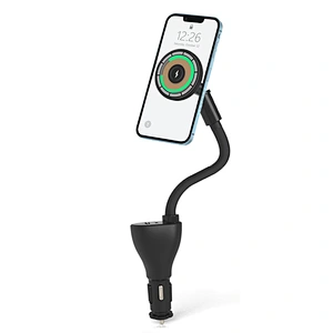 Car magnetic bracket wireless fast charging 15W suitable phone car holder multifunction car wireless charger
