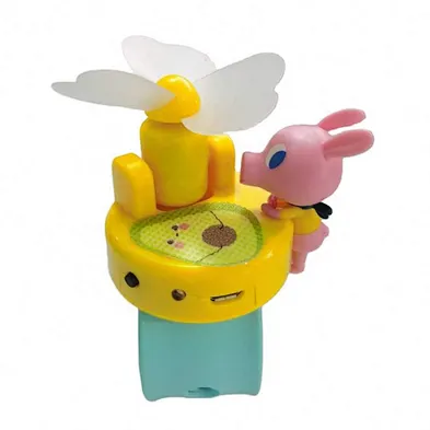 Cute Gift Fan Mini  portable cooler fan cartoon  mini usb wrist watch fan gift AY37