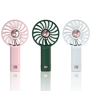 Mini Cool Portable Handheld Rechargeable Usb Desktop Green For Summer Mute Personal Small High Quality Hand Hold Minin Fan