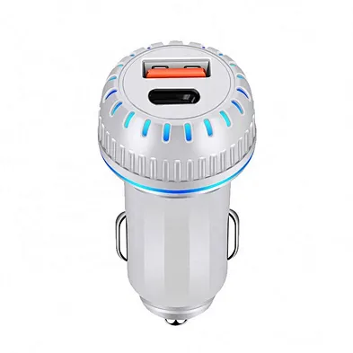 Best Sellers 2022 Dual Port Fast USB Car Charger 3.1A Quick Charging Mini USB C Car Charger Adapter for phone