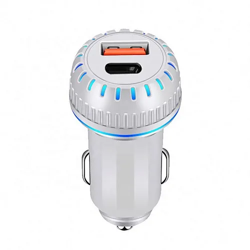 Best Sellers 2022 Dual Port Fast USB Car Charger 3.1A Quick Charging Mini USB C Car Charger Adapter for phone