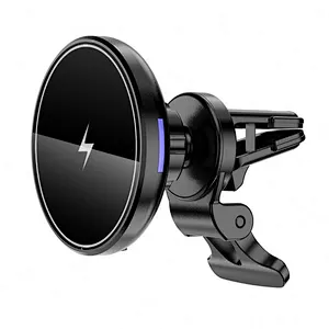 2022 hot sale Fast Charging Magnet Car Phone Stand 15W Magnetic Car Wireless Charger CA2221