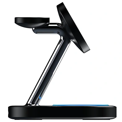 2024 NEW wireless charger For Phone Qi 15W Magnetic Dock Stand 3 In 1 Wireless Charger Station