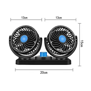 New Electronic Mini Air Car Fan Usb Powered Vehicle Cooling Summer Roof 12V Air Cooler Fans For Car