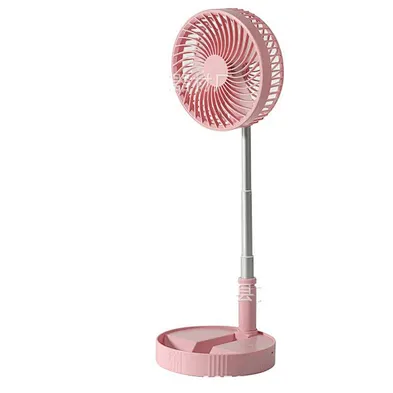 Floor Fan Mini Portable High Speed Usb Rechargeable Telescopic Foldable phone Pedestal Stand Fan Retractable Fan
