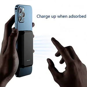 Creative portable power banks fast charge 5000mah outdoor waterproof mobile charger slim phone power bank wireless for iphone
