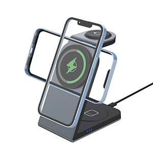 3 In 1 Hot Selling qi2 multifunction High Quality Charhger Fast Charging Desktop Powerful Magnetic Wireless Charger