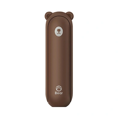New arrivals cute foldable lanyard recharging mini handheld portable fan 2021 with 4800mAh power bank -HL5187