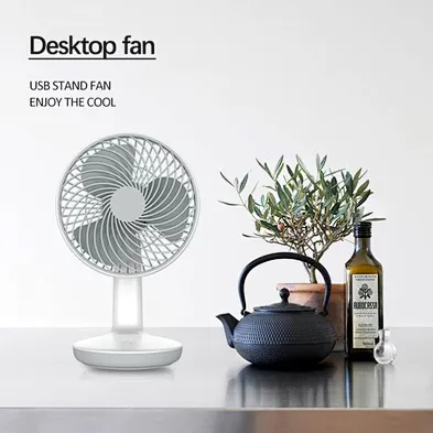 personal fan mini portable usb powered air cooler cooling  high speed desktop charging battery rechargeable table fan small
