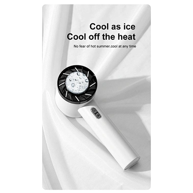2024  travel handheld personal cooling fan custom logo  powerful portable cooling mini fan for summer