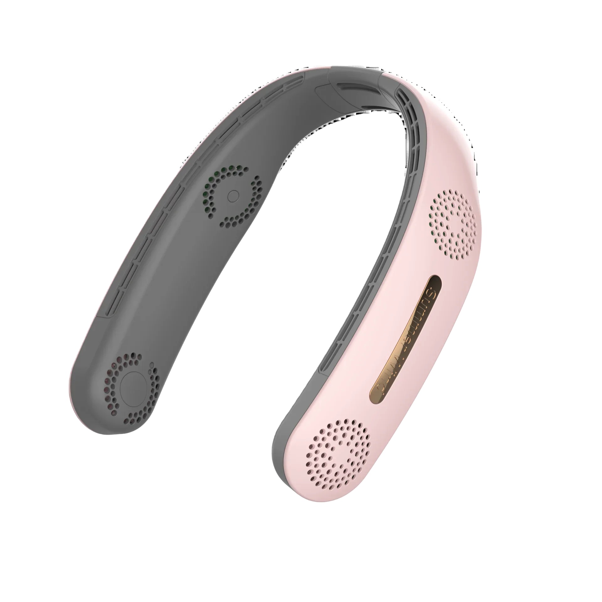 Usb Neck Free Personal Hanging Portable Rechargeable Wearable New Summer Hand Design Lazy Air Cooling Outdoor 2400Mah Mini Fan