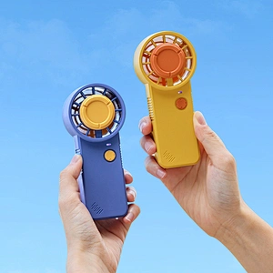 2024 new factory cute fan usb charger 3 wind speed Portable Fans Mini Handheld Cooling Fan mini