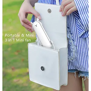 phone Mini Handheld Rechargeable Battery Usb Handy Personalized Pocket Foldable Outdoor Small Portable Fans