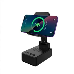 3 In 1 Phone Bt Oem Wireless Speaker With Wireless Charger With charging