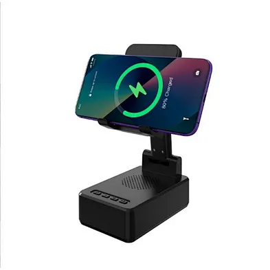 3 In 1 Phone Bt Oem Wireless Speaker With Wireless Charger With charging